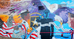 Community Mural Created to Honor Veterans