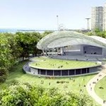 amphitheater in asser levy park