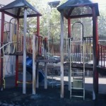 burned playground