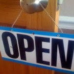 open for business