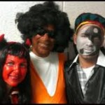 Dov Hikind in Blackface