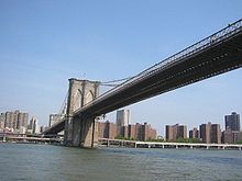 The Al Smith Houses between the Brooklyn and Manhattan Bridges