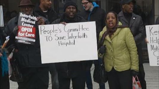 Interfaith Medical Center Rally
