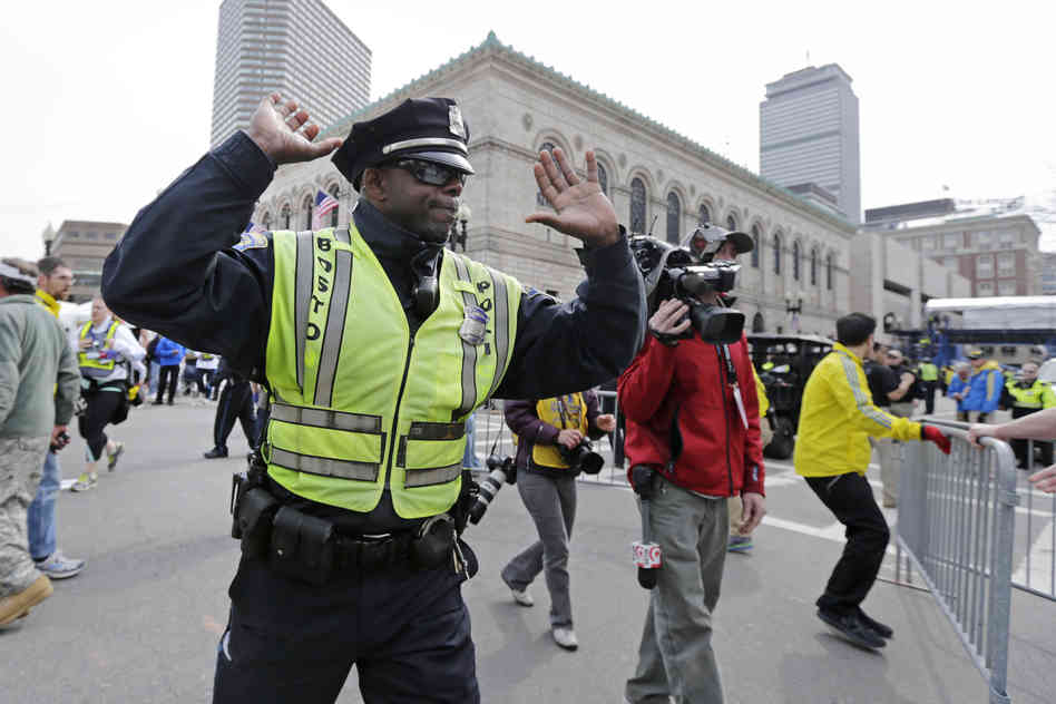 Police After Bombings at Boston Marathon