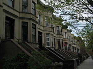 Historic Brownstones in Park Slope photo by GK tramrunner