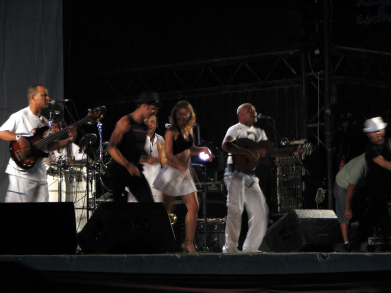 Salsa band and salsa dancing - Fatacil Agriculture and Tourism Fair - Lagoa