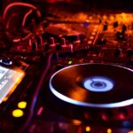 DJ turntable
