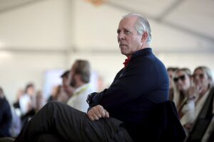 Robert C. Robbins University of Arizona President hands folded